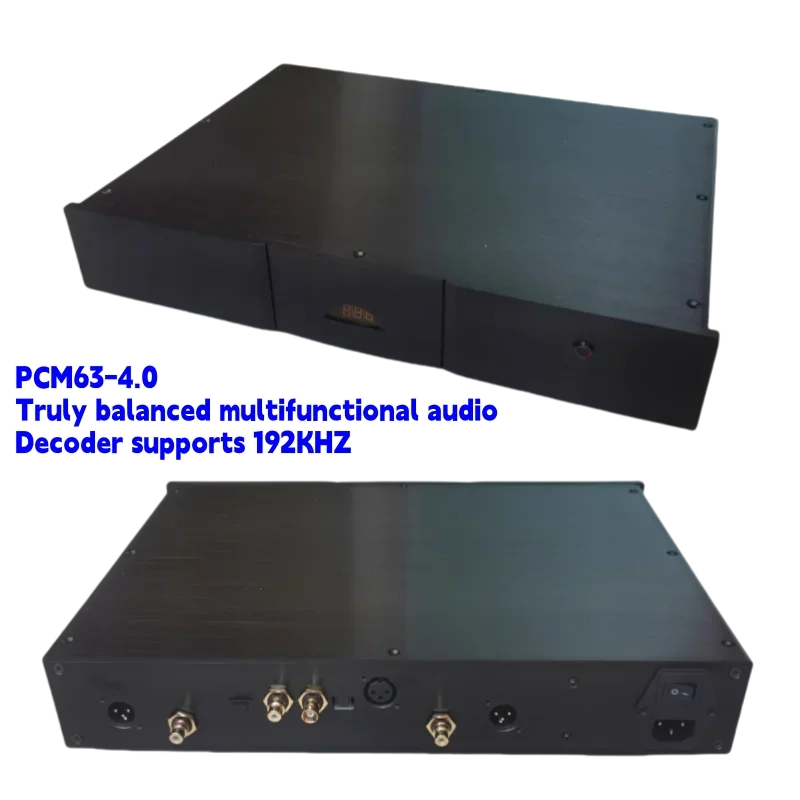 PCM63-4.0 true balanced multifunctional audio decoder supports 192KHZ DA to PCM63 adapter board with right aligned DA chip
