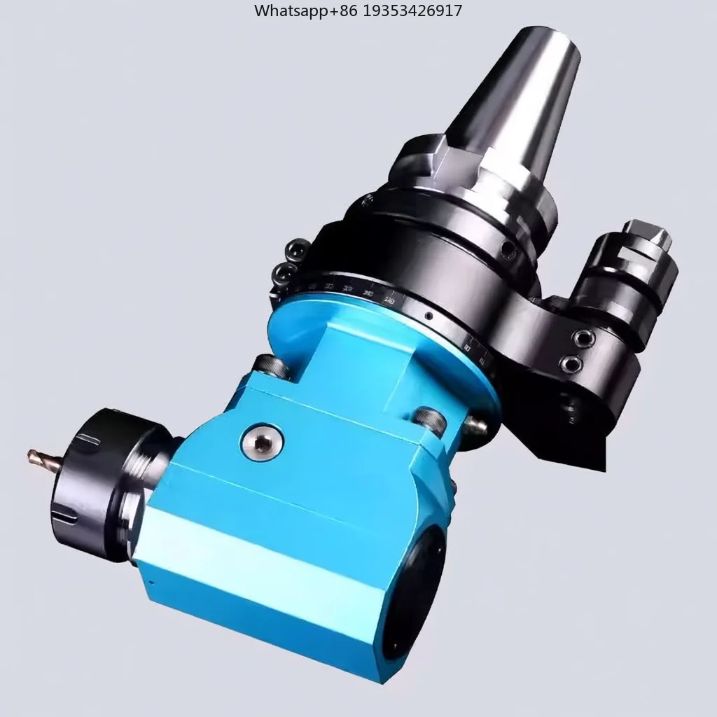 

Machining center BT40-90 degree angle head Applicable to side milling shank BT50-ER25 32 40 right angle side milling head