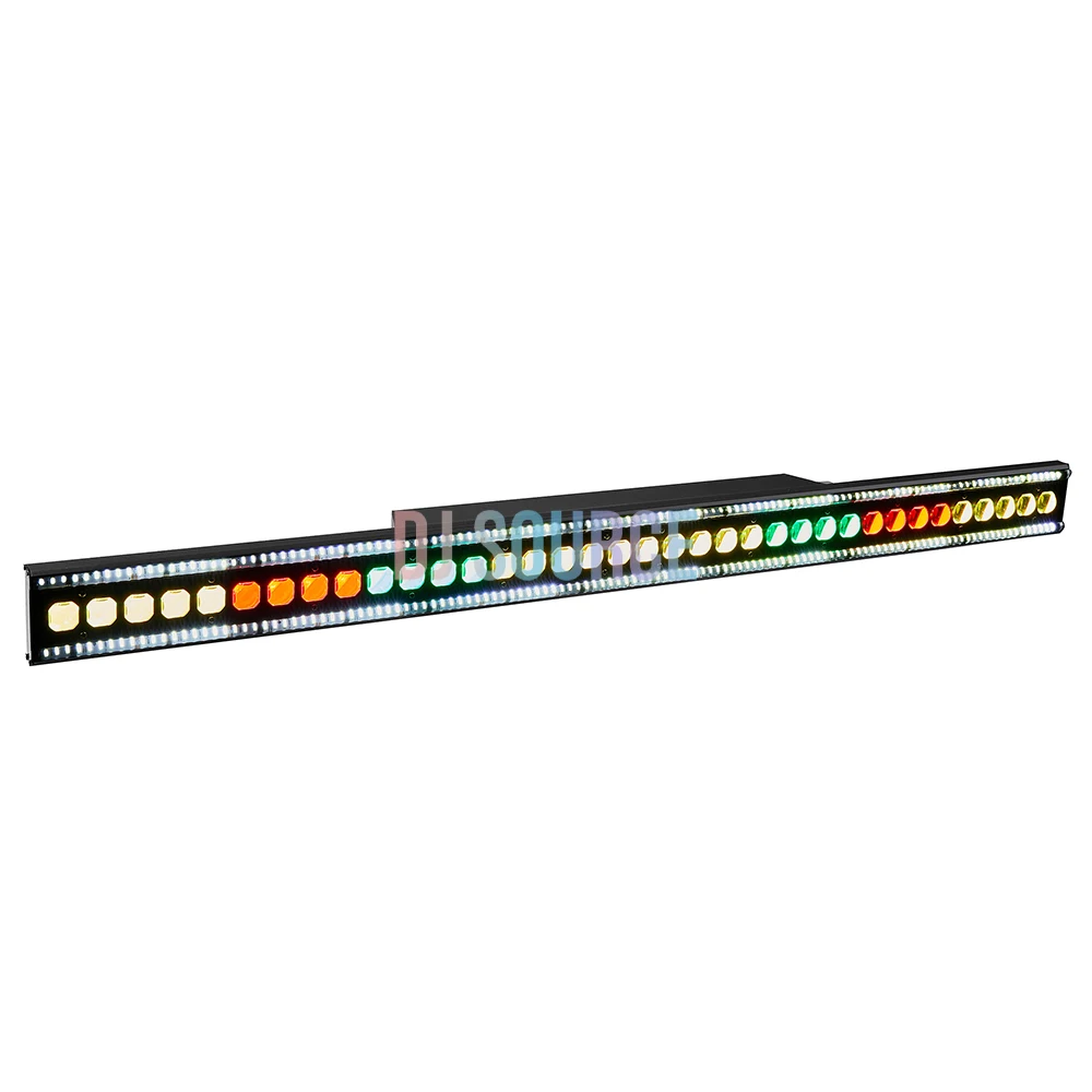 120W LED 36X3W Curtain Wash Light With RGB Pixel Strip Light Wall Wash Horse Racing Effect DMX512 For DJ Wedding Stage Bar Light