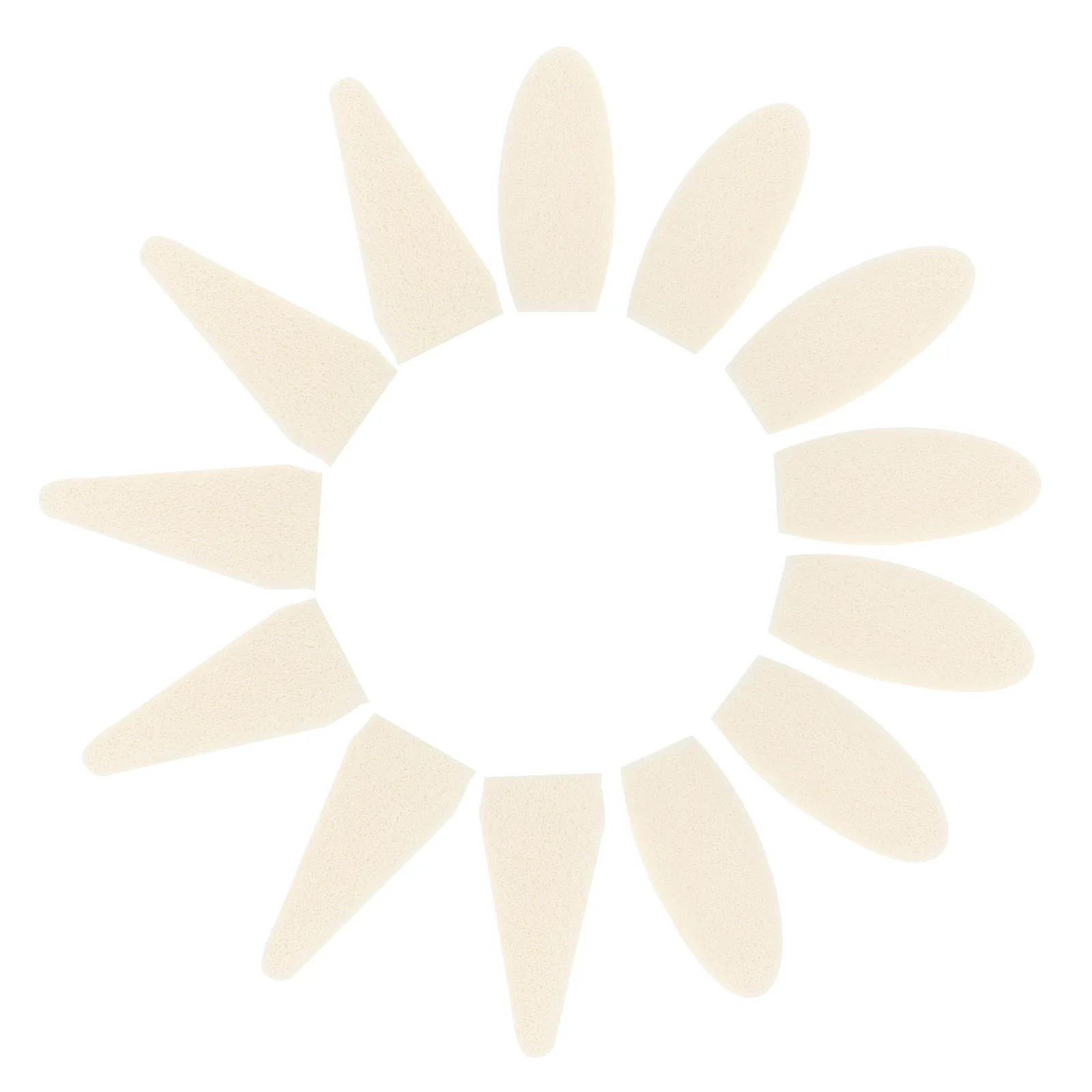 40 Pcs Sketch Eraser Sponge Rub for Wiper Sketching Highlight Head Kneaded Cloth Drawing Tool Supplies Replace Heads Tools