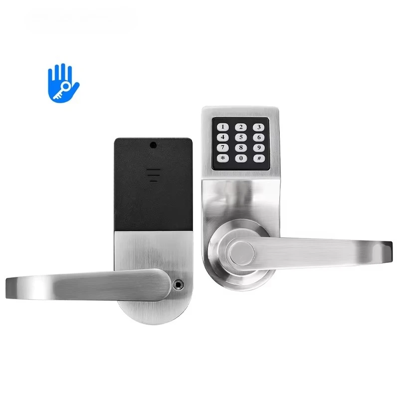 

Wholesale Price High Quality Mobile TTLOCK Application Durable Granular Digital Button Swipe Card Password Door Lock