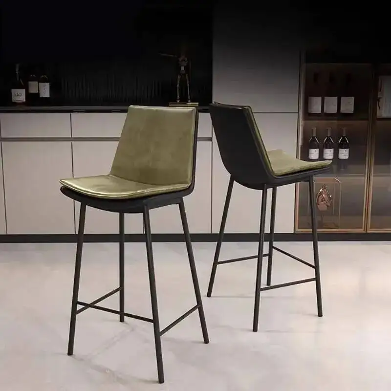 

Роскошный дизайнерский барный стул в скандинавском стиле, современный, простой, удобный, премиум-класса, для кухонной стойки, домашняя мебель