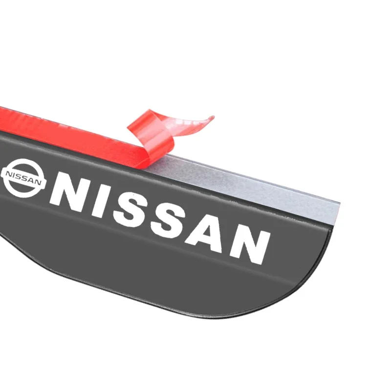 2Pcs Car Rear View Side Mirror Rain Board Eyebrow Guard Sun Visor For Nissan Nismo Qashqai j11 j10 Juke X Trail t32 Tiida Leaf view 4