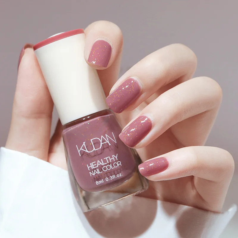 8ML Nagellack, schnell trocknend, langanhaltender Nagellack, mehrere Farben, DIY-Maniküre für zu Hause, Nagelkunst, Kosmetik, FÜR KUDAN – Detail 10