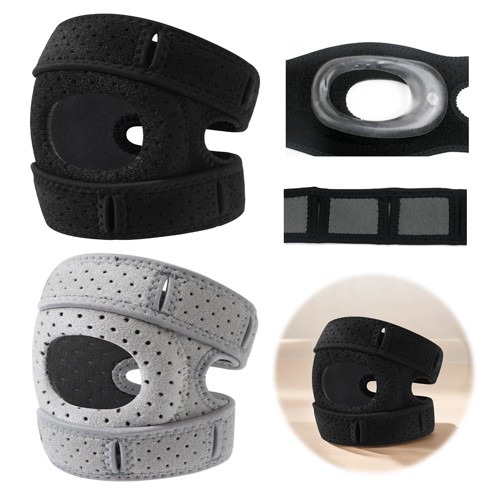 

Knee Support Wrap Adjustable Patella Knee Support Patella Tendon Knee Strap for Arthritis Pain and Support