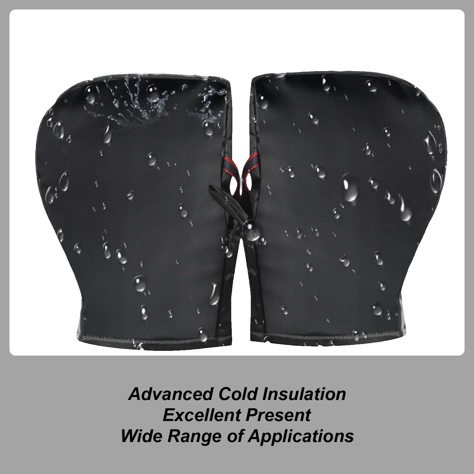 

Handlebar Mittens Windproof Protective Warm Gloves Waterproof Mittens For Motorcycle Riding Mountain Biking Road Cycling Ebikes