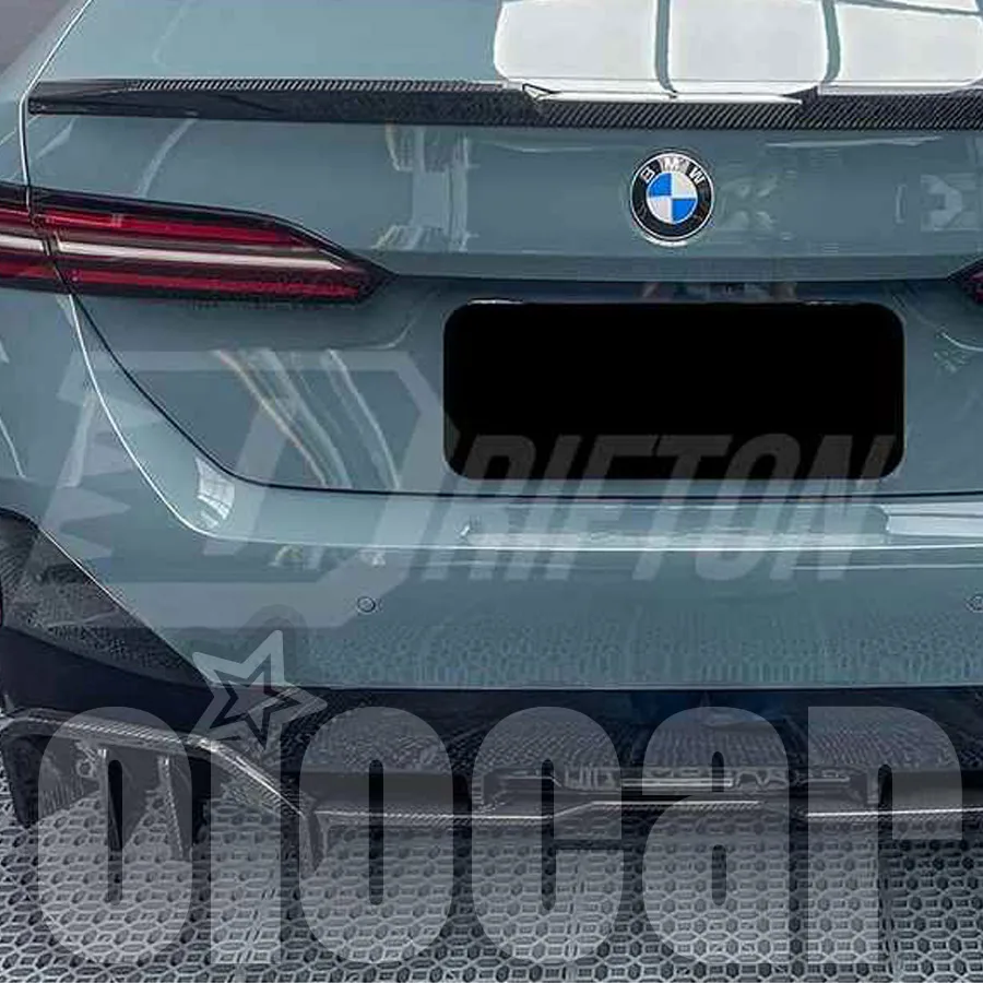 oiomotors MP Style Pre-preg Dry Carbon Trunk Rear Spoiler for BMW G60 5Series G90 M5