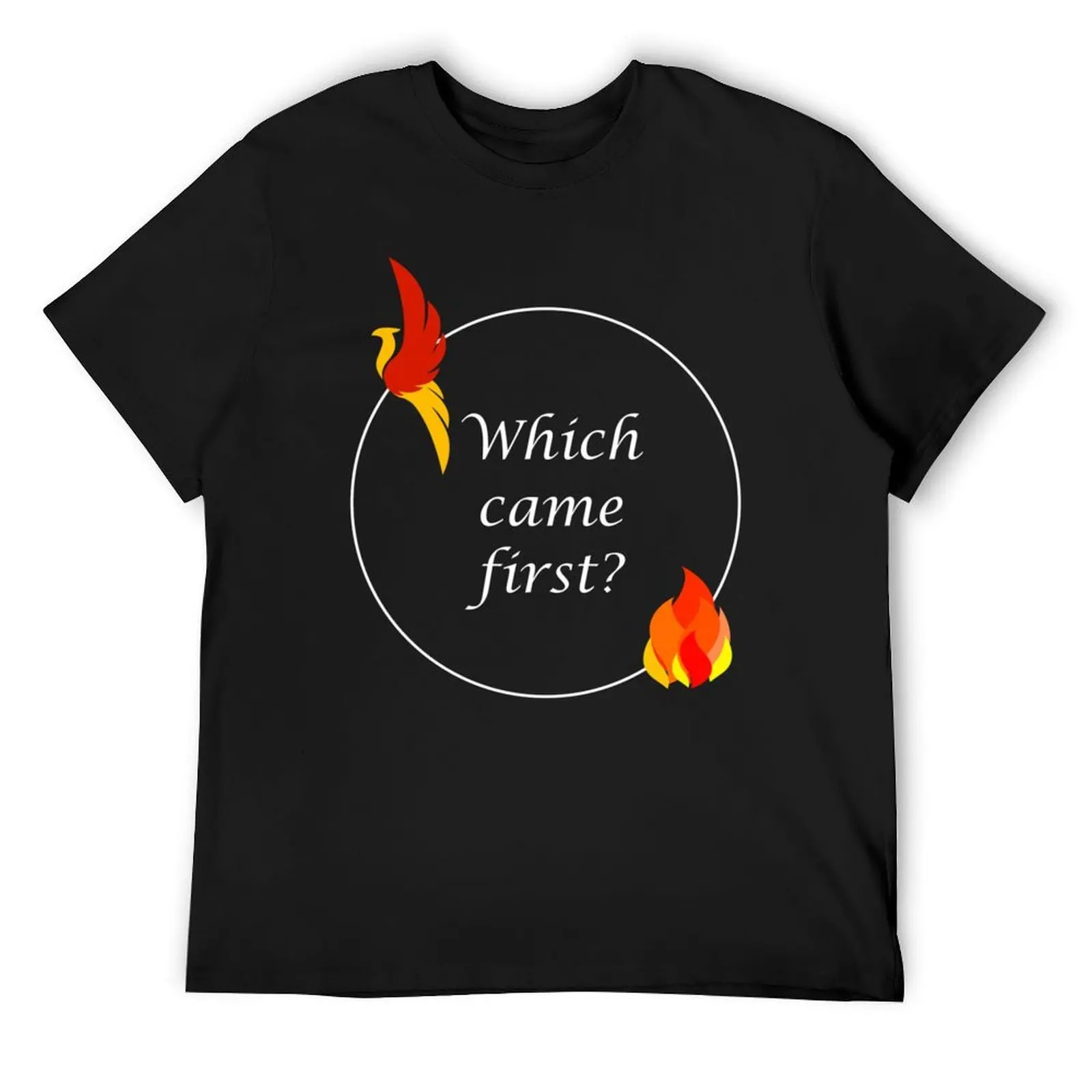 

Phoenix or the Flame T-Shirt kawaii clothes Blouse oversizeds Men's t-shirt