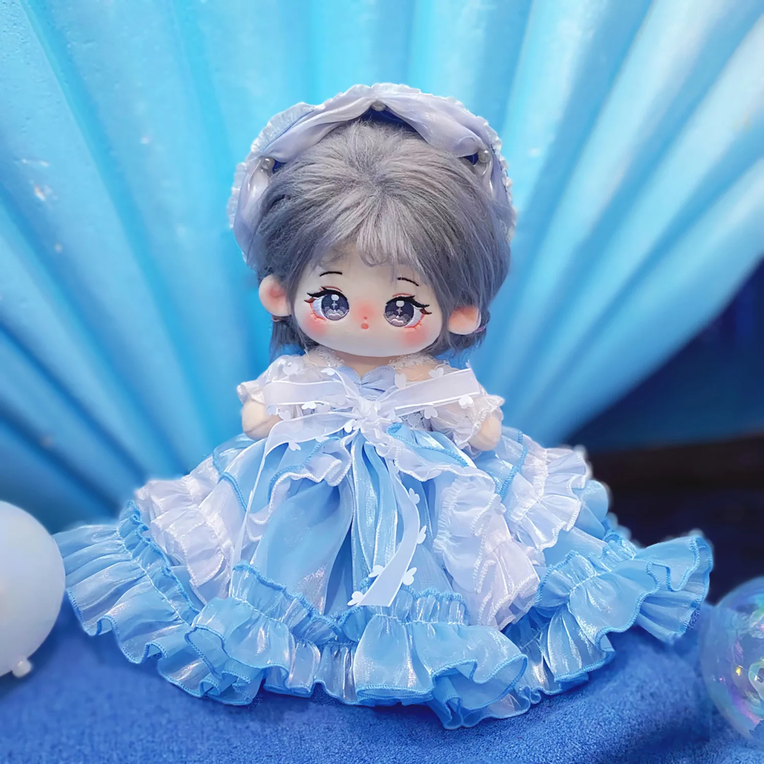 20cm 25cm 30cm Cotton Doll Clothes, Luxury Wedding Dresses Free Shipping