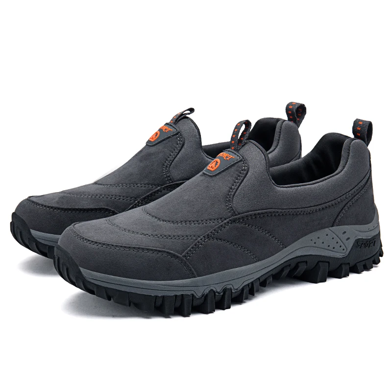 Outdoor Slip On Trekking Shoes Men Hiking Walking Senderismo Buty Trekingowe Wandelschoenen Heren Plus Big Size 54 53 52 51 50