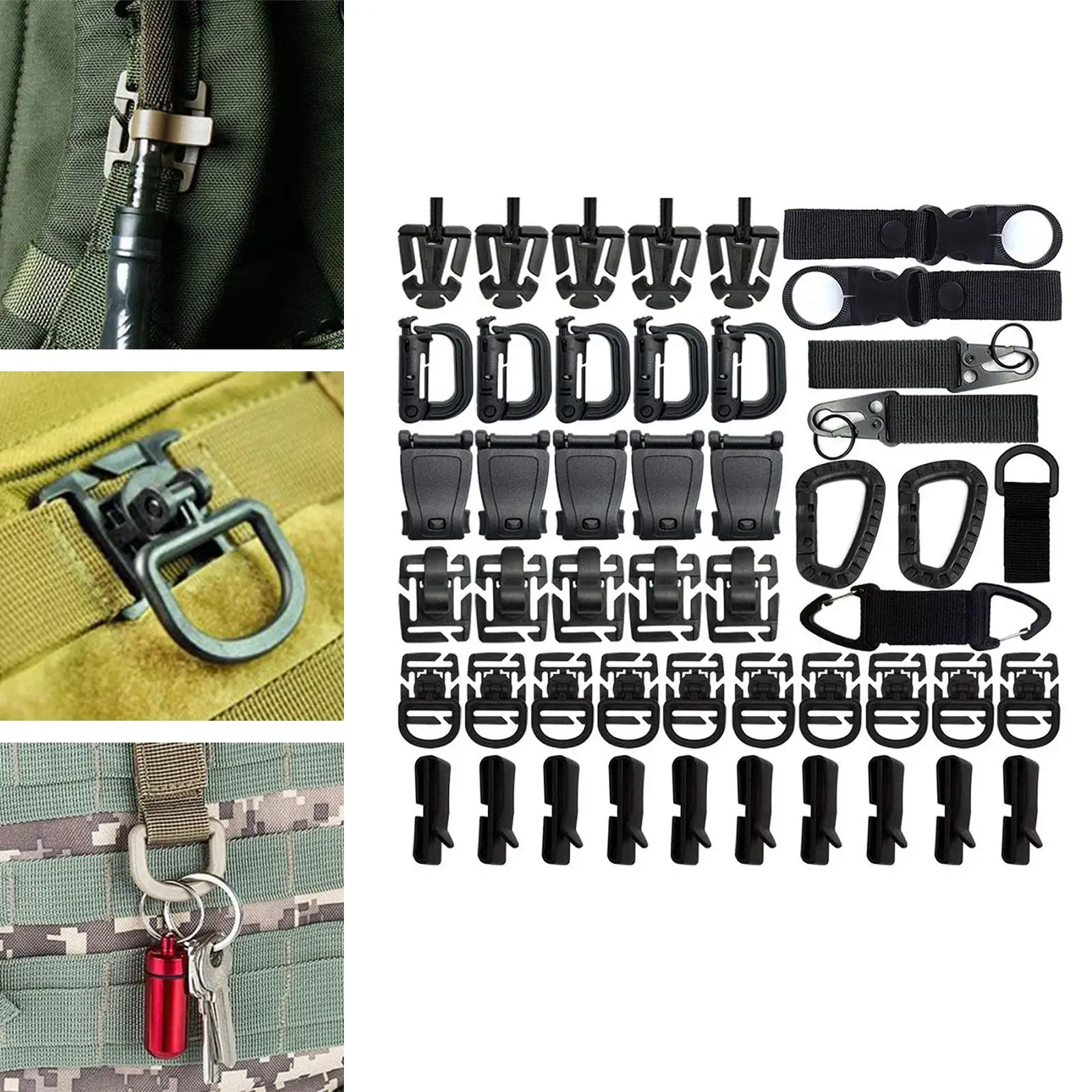 Che cos'è un D Ring MOLLE e perché è essenziale per il tuo equipaggiamento outdoor?