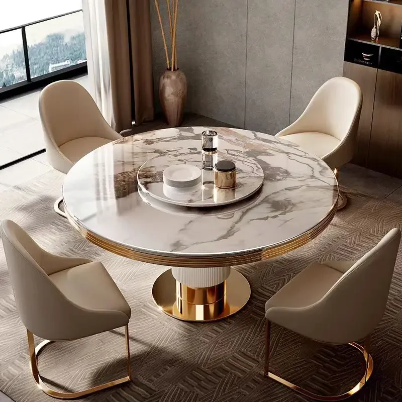 Sliding Dining Table Pliable Cabinets Living Room Folding Dining Tables Shoes Covers Table Natural Esstisch Marble Cuisine Mesa