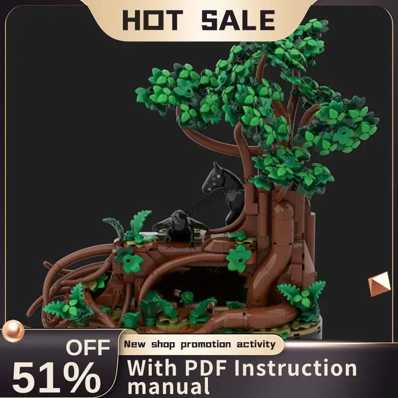 

New 847Pcs Famous The Rings Movie Series Moc First Encounter Model Building Blocks Diy Creative Ideas Kids Toys Birthday Gifts