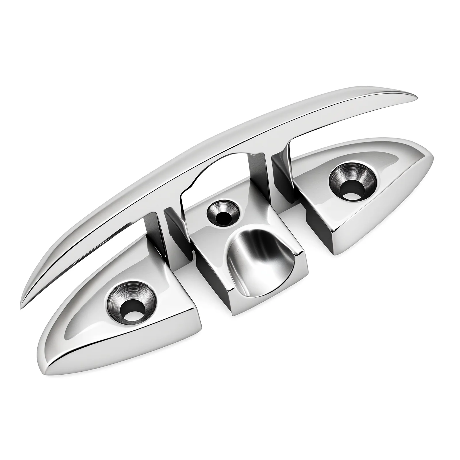 

5inch,6inch Marine Boat 316 Stainless Steel Mooring Cleat Marine Boat Yacht Bollard Boat Ship Mooring Dock Neat Cleat Hardware