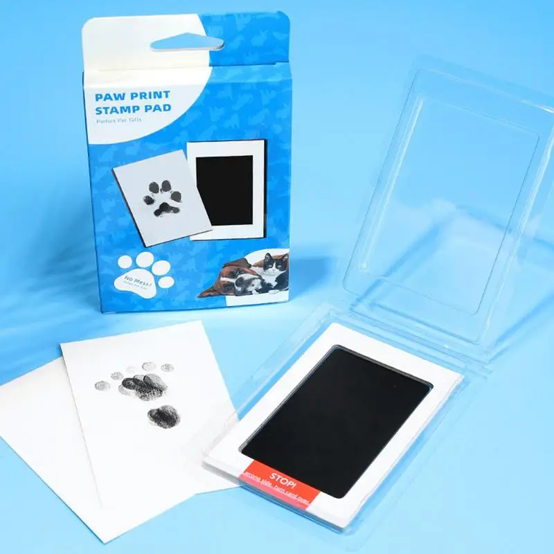 Baby Footprint Kit para Pet Paws, Impressão Inkless, Seguro e Forte, Handprint Kit para Animais