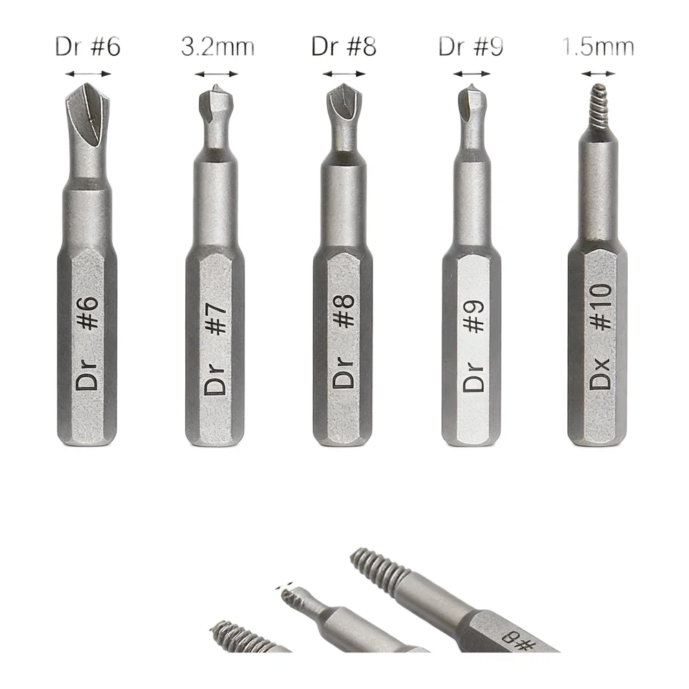 Screw Removal Tool Screw Disassembler Drill Bit Metal Accessories Multipurpose Power Tools For Broken Head Screw