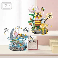 Loz/Loz Shark Building Blocks Bee Toy Small Particle Assembly Creative Gift Toys Model Decoration New Product