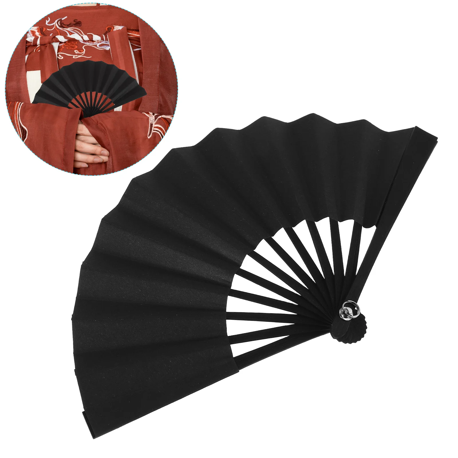 

Handmade Mini Folding Fan Small Portable Handheld Photography Prop Compact Elegant Fan for Kids Decoration Hand Held Fans