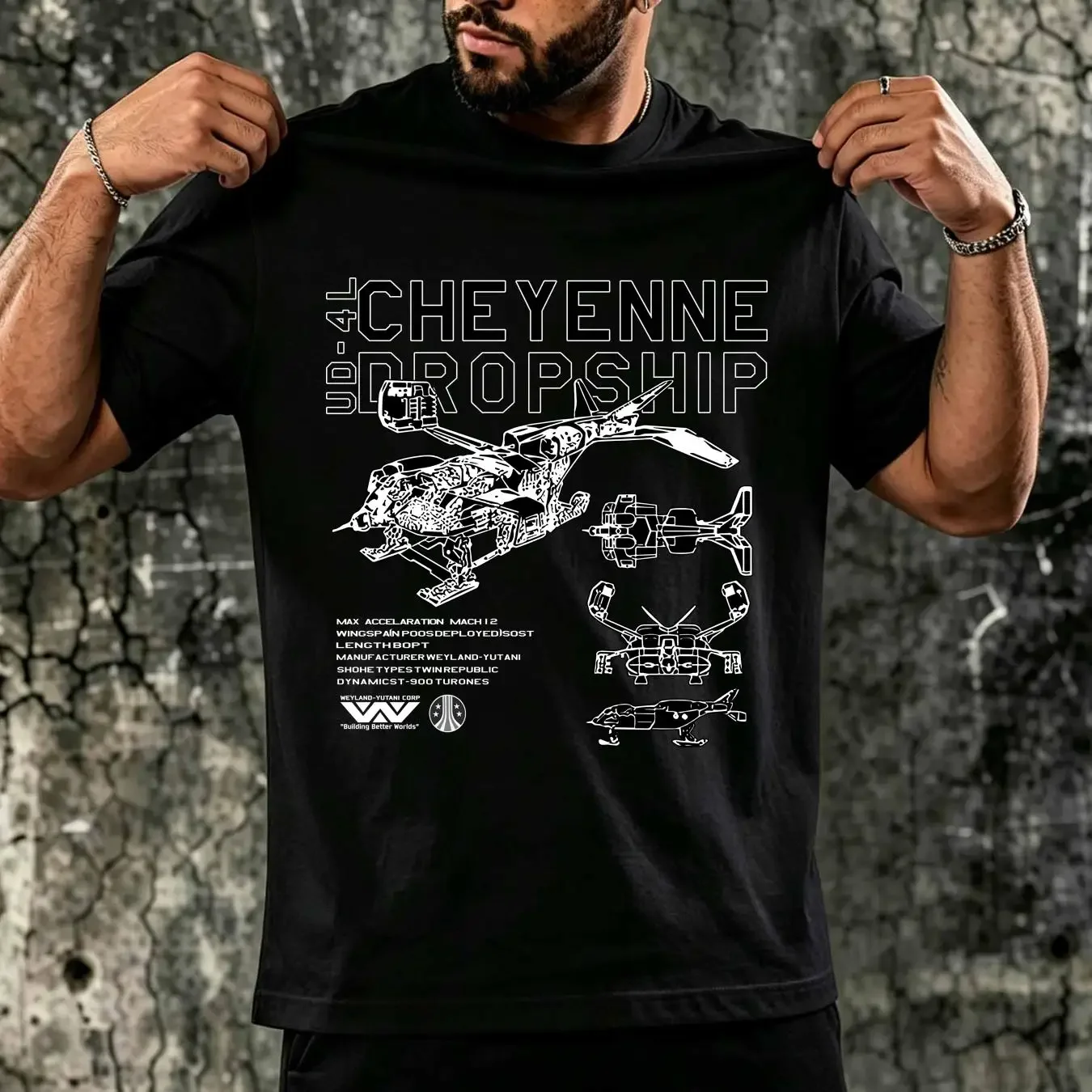 washed T Shirt UD 4L Cheyenne Dropship Schematic Adult long or short sleeves vintage Washed homme designer clothes Stylish