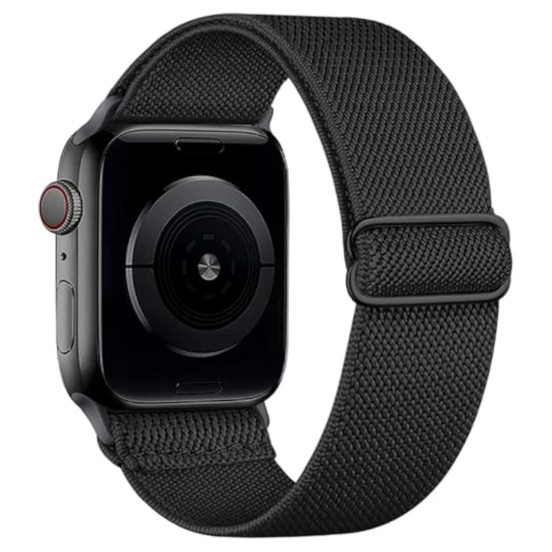 Подходит для Apple Watch, новая мода, популярный плетеный эластичный ремешок, новая серия японских ремешков с пряжкой и петлей