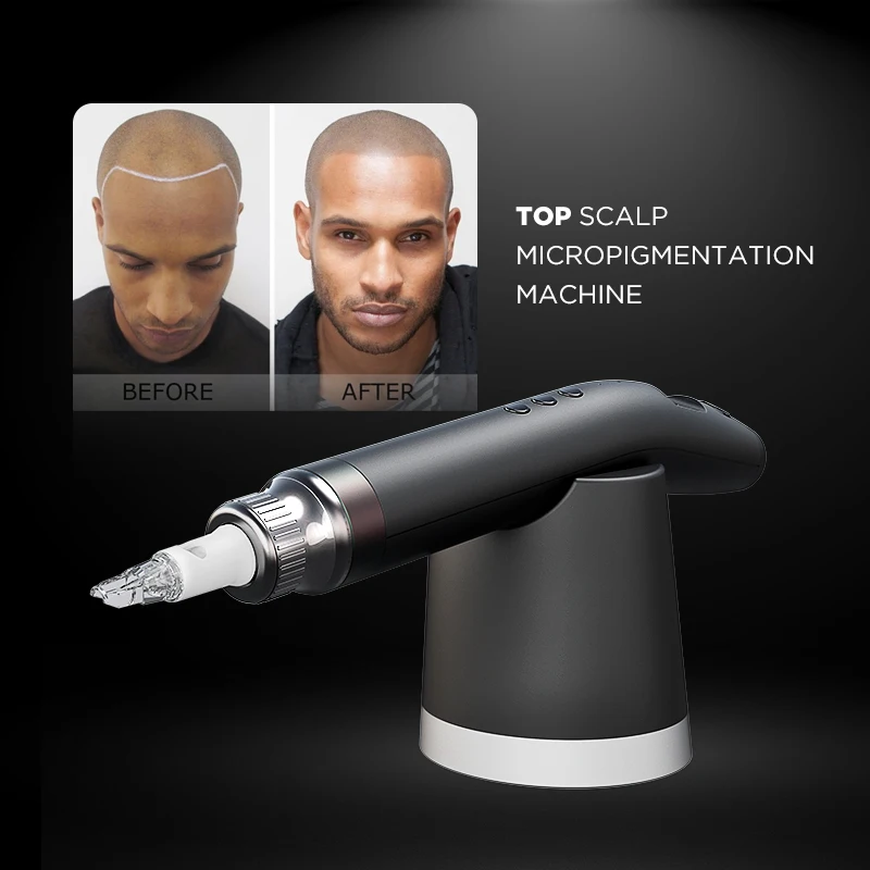 

NUOJO Painless SMP Scalp Micropigmentation Machine PMU Micro Pigmentation Kit Scalp Tattoo Device Hair Tattoo Machine