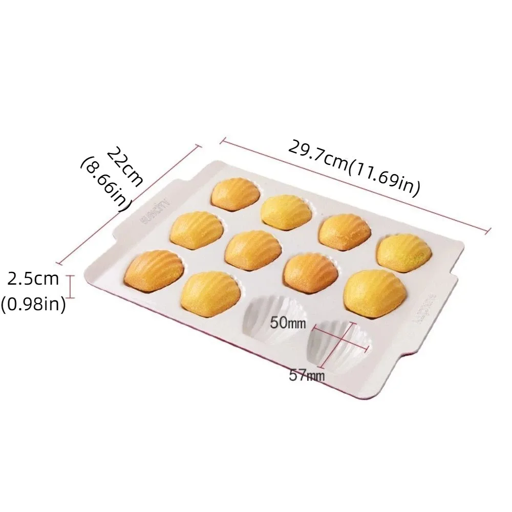 Carbon Steel Baking Mold Pan 12 Cavity Non-stick Muffin Cakes Mold DIY Bakeware Leakproof Kitchen Baking Mold Baking Supplies