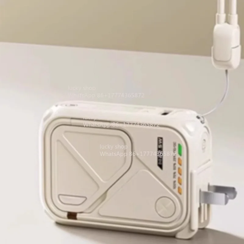 Gift 20000mAh Magnetic Suction with Its Own Cable Plug Three-in-one