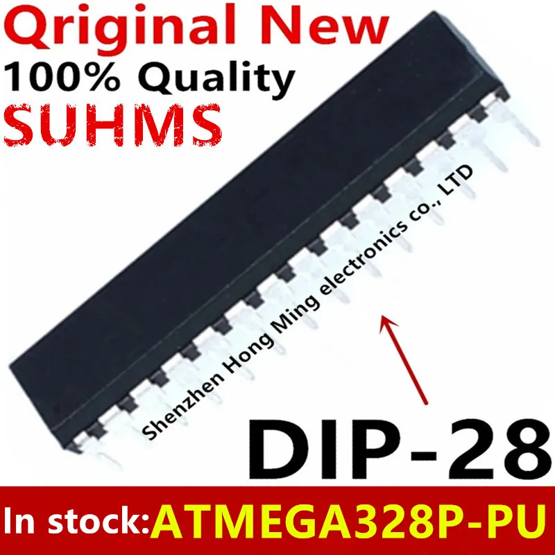 (1 Stuk) 100% Nieuwe ATMEGA328P-AU MEGA328P-AU MEGA328P ATMEGA328P-PU MEGA328P-PU QFP-32 Dip-28 Chipset