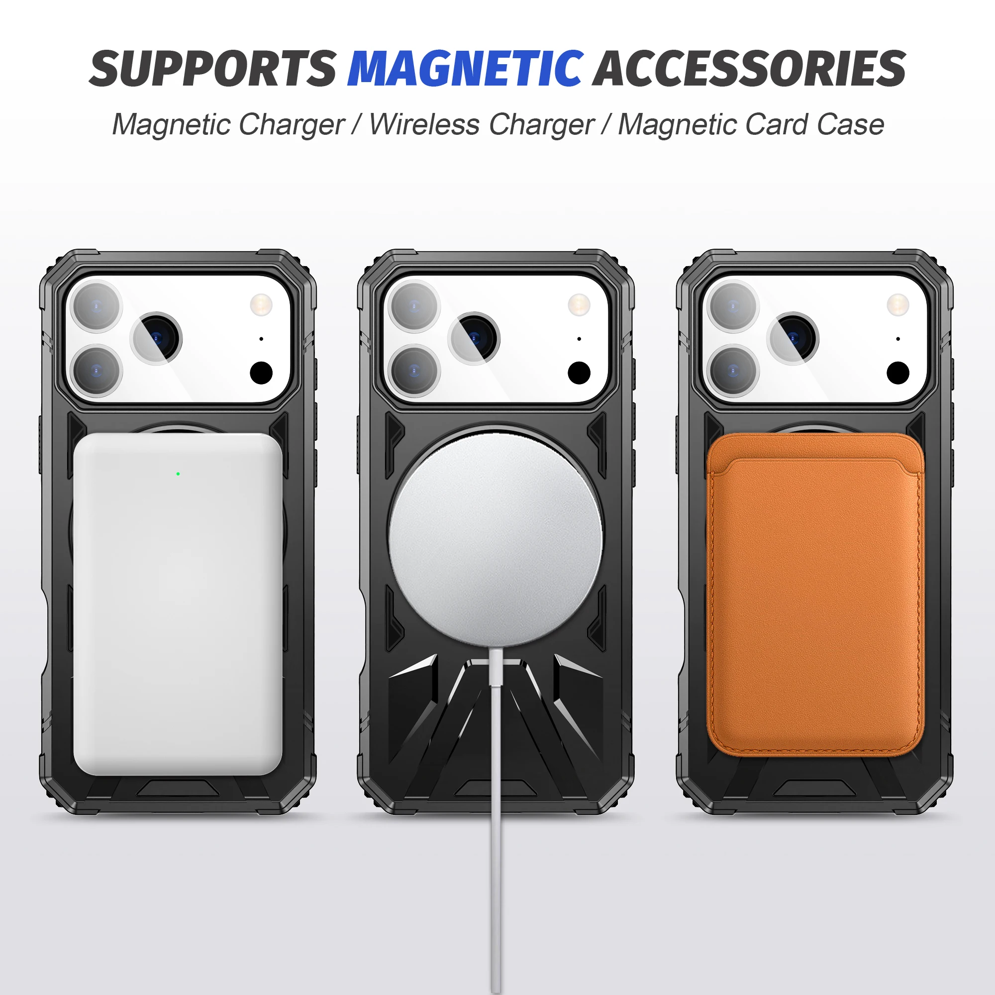 Magnetische Opvouwbare Stand Cover Case voor Iphone 17 Pro Max Iphone 17 Air 15 14 Plus 16 Pro 13 12 Iphone 16