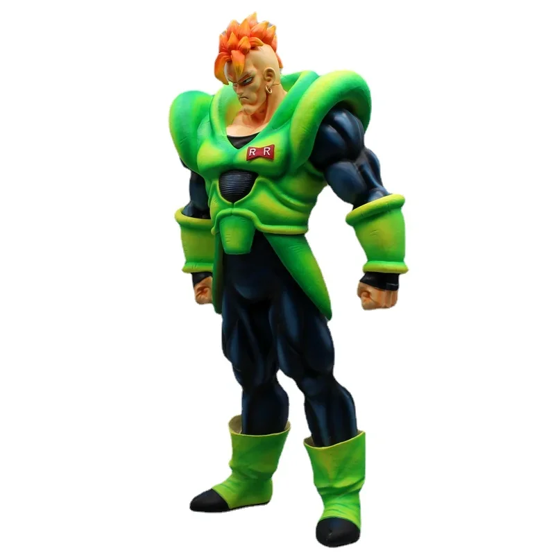 Anime Dragon Ball Z Figures ANDROID 16 Dr.gero Cell Ornaments Action Figure 40Cm Collection Statue Model Toys Gifts