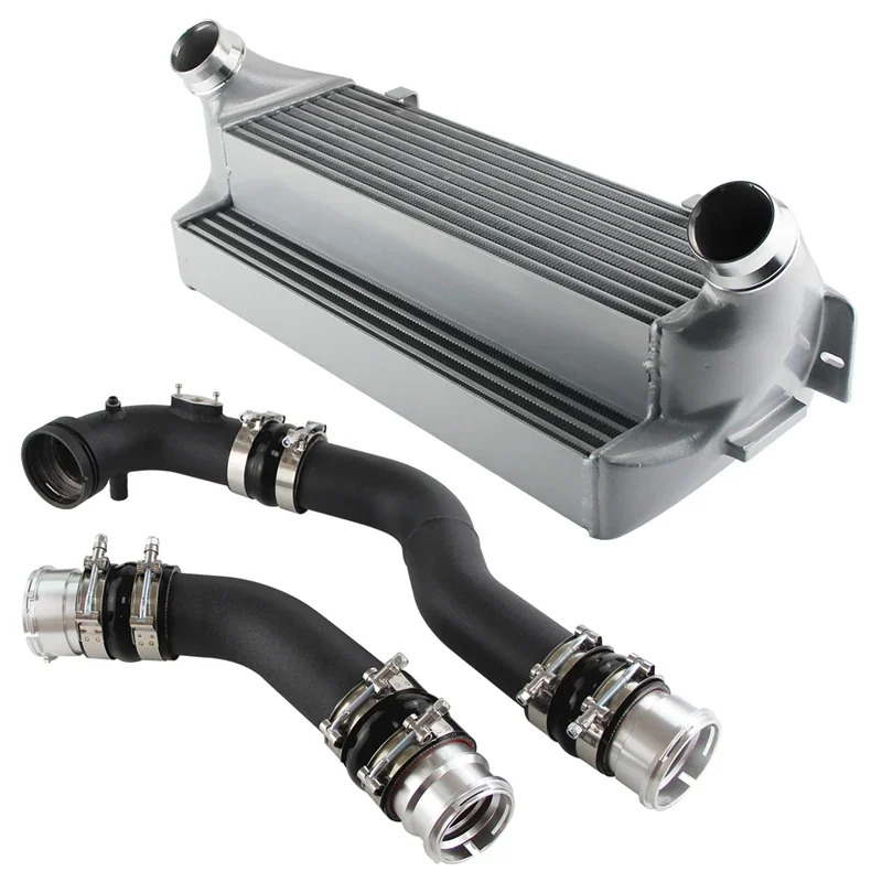 Bolt On FMIC Racing Front Mount Intercooler Competition+Charge Pipe Kit For BMW F20 F22 F30 F32 128i 228i 320i 328i 428i