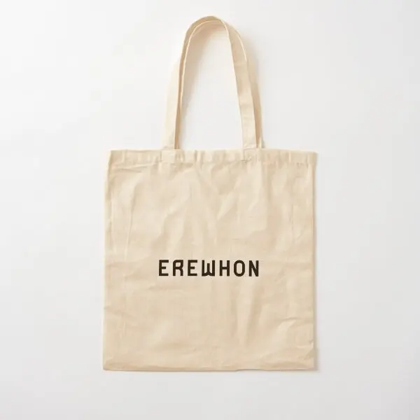 

Erewhon продуктовая хлопчатобумажная Холщовая Сумка унисекс, дорожная Женская Складная модная сумка через плечо с принтом, Женская тканевая Повседневная сумка-шоппер