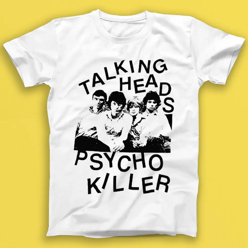 Talking Heads Psycho Killer Punk Rock Music Gift Tee Tshirt 1694