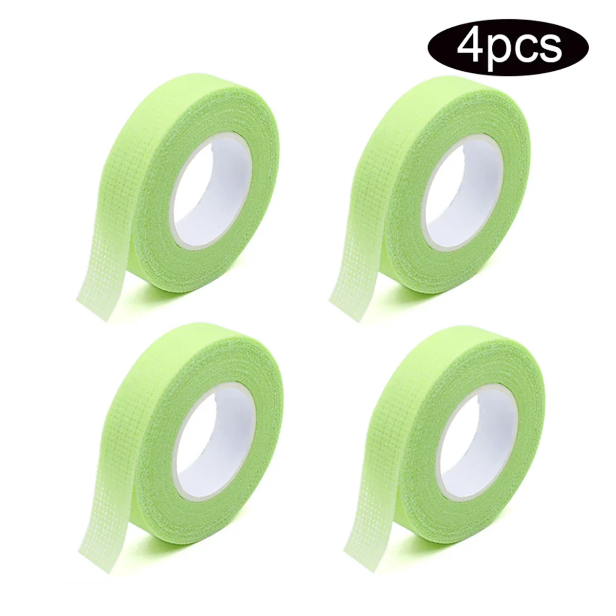 4Pcs/lot Eyelash Extension Tape  Breathable Medical Non-woven Adhesive Tape Eyelash Patch Tapes Cutter Cutting Tool