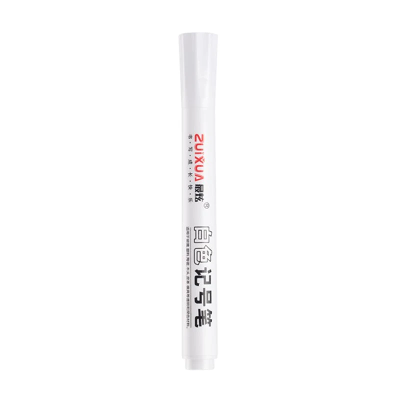 Oily Waterproof White Marker Pen Graffiti Pens Permanent Gel Environmental Pen