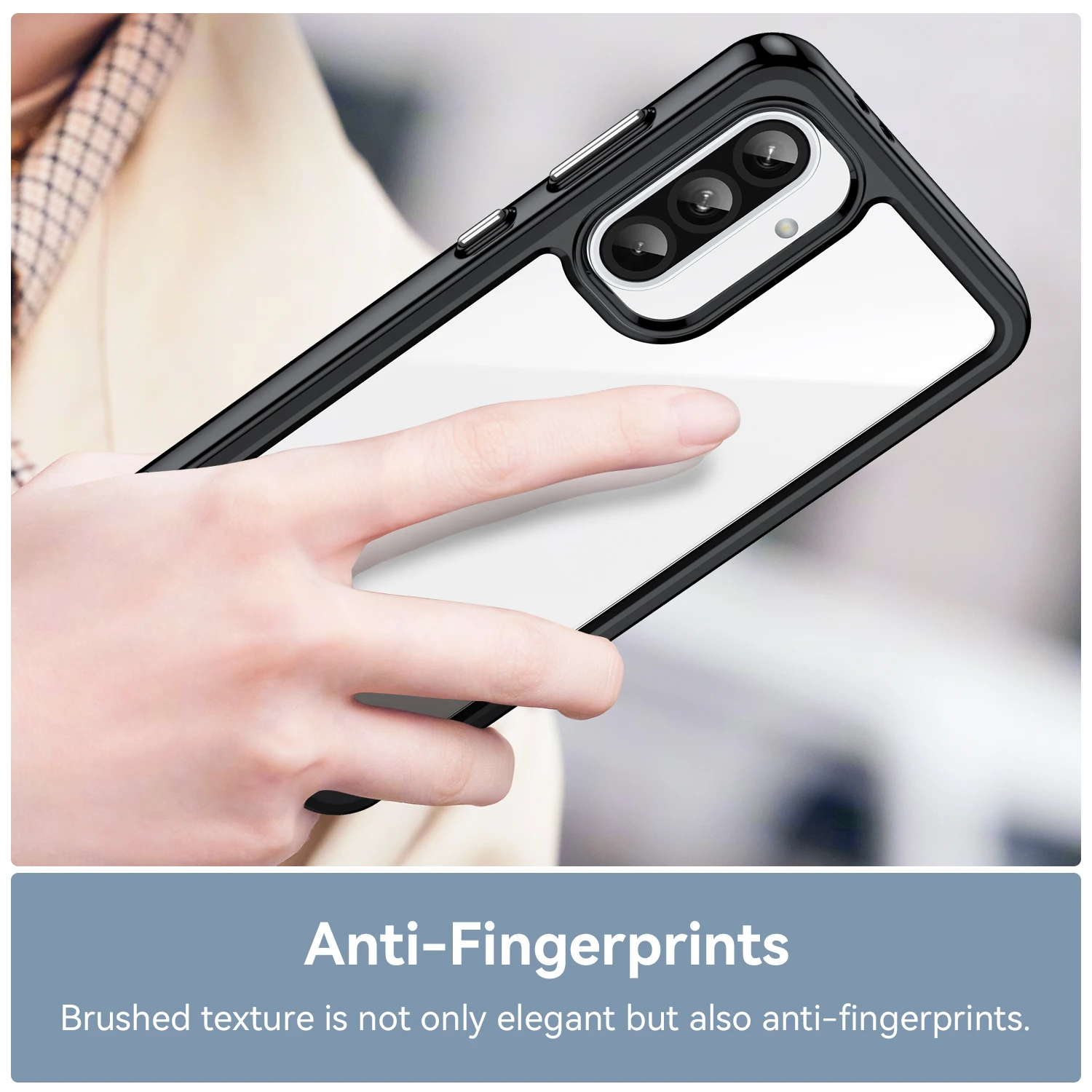 For Samsung Galaxy A36 Clear Case Samsung Galaxy A36 Cover Funda Coque Hard Translucent PC Soft TPU Edge Phone Shell Samsung A36