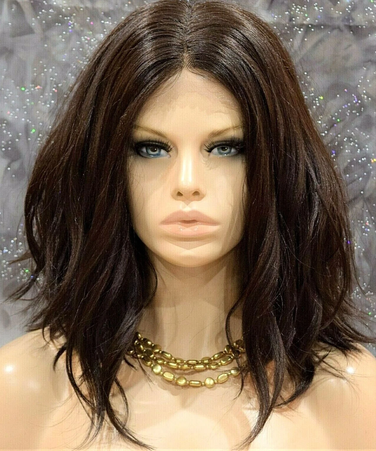 КРУЖЕВНОЙ ПЕРЕДНИЙ ПОЛНЫЙ ПАРИК