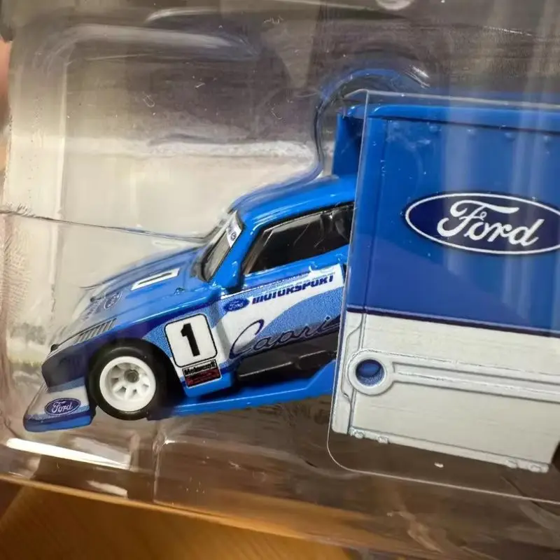 New Hot Wheels Premium 2026 Cultura auto: Trasporto di squadra Hotwheels 1/64 Modello di auto Giocattoli per bambini Ford Capri Gr5 Ragazzi Regali per bambini