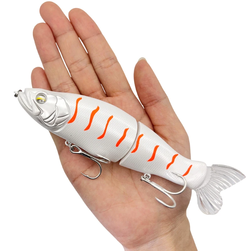 140 мм рыболовные приманки Jointbait Swimbait приманки для рыбалки щуки приманки рыболовные снасти хищник рыболовные крючки плавающая приманка тонущая