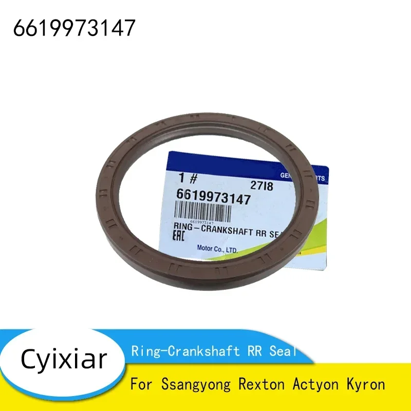 Brand New Genuine Ring-Crankshaft RR Seal 6619973147 for Ssangyong Rexton Actyon Kyron 66199-73147