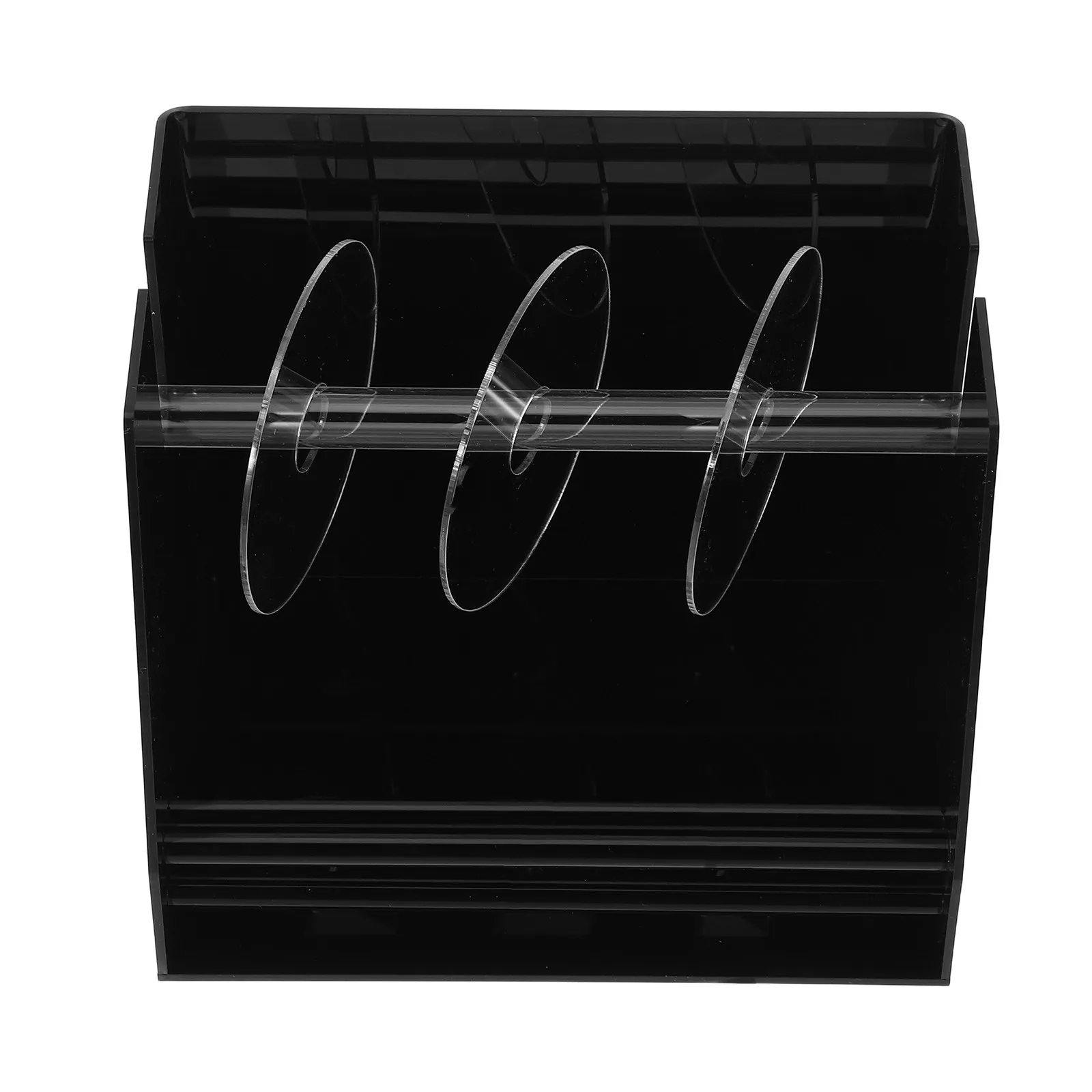 sturdy-acrylic-label-dispenser-sticker-roll-holder-organizer-clear-tape-storage-dispenser-for-mailer-labels-office-desk-home