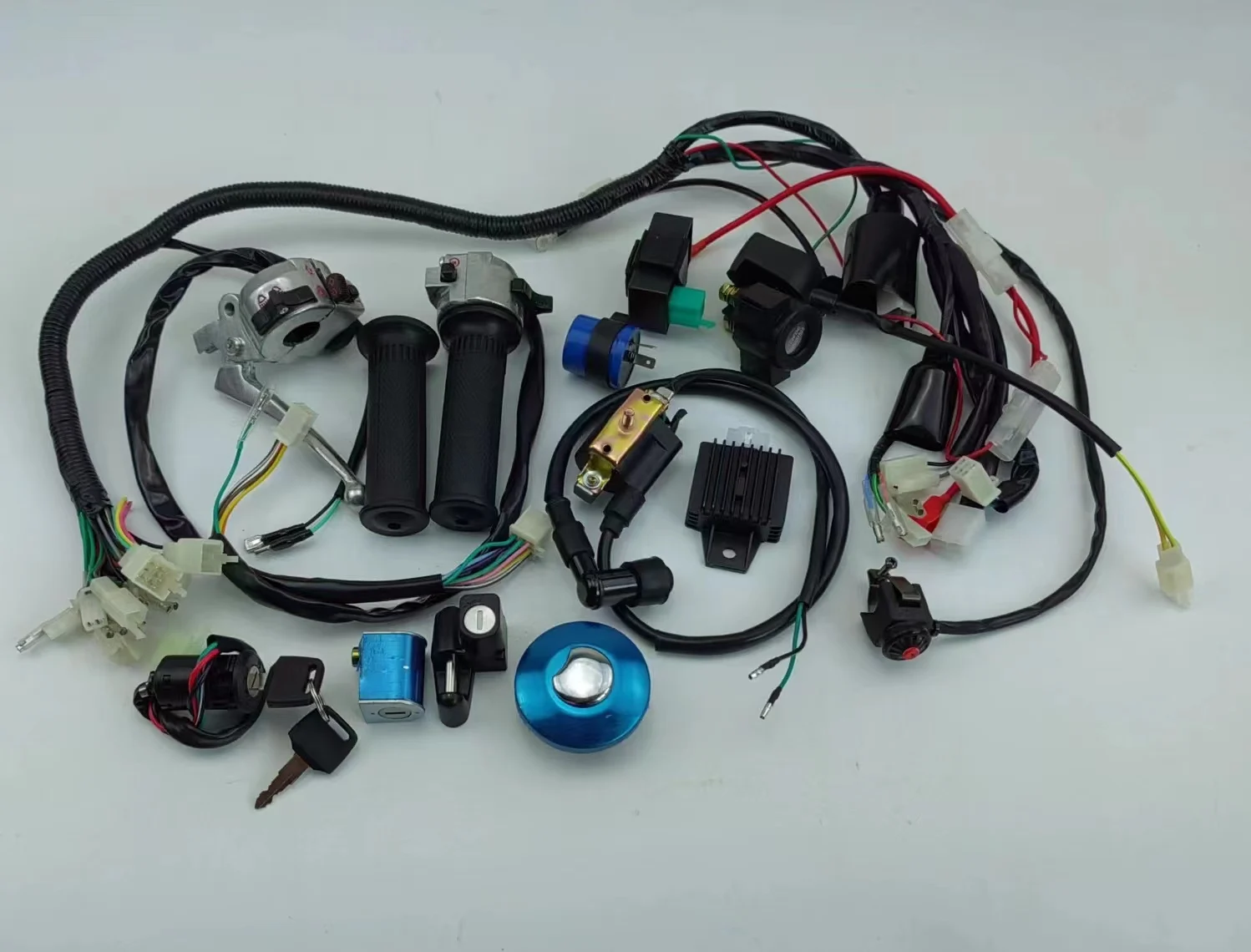 monkey wire harness whole set include electric throttle and lock kits