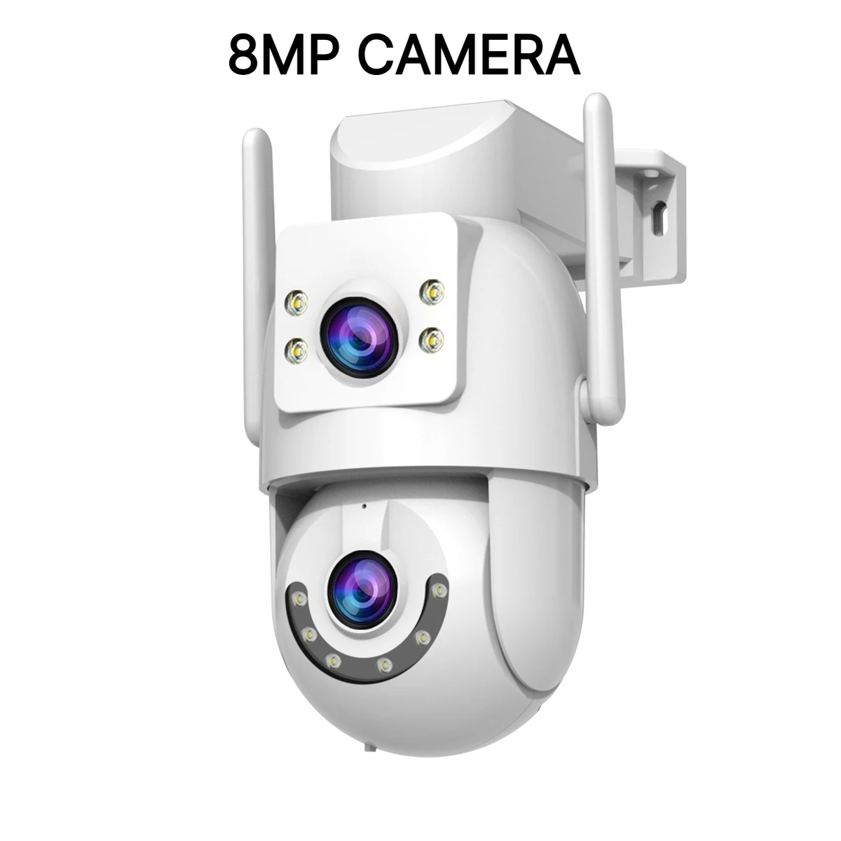 Jooan 4K 8MP HD Wifi PTZ Kamera Outdoor 5G Wifi Dual Objektiv Sicherheit IP Kameras 5X Zoom AI Tracking ONVIF CCTV Überwachungs Kamera