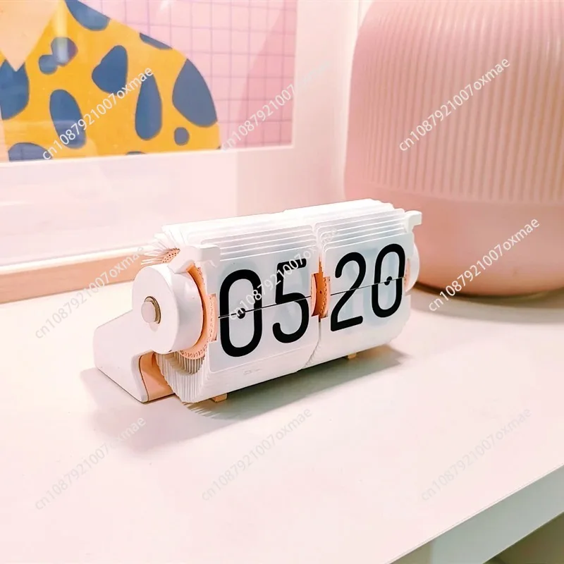 

Настольные часы с управлением временем, интеллектуальные многофункциональные автоматические часы с поворотом времени