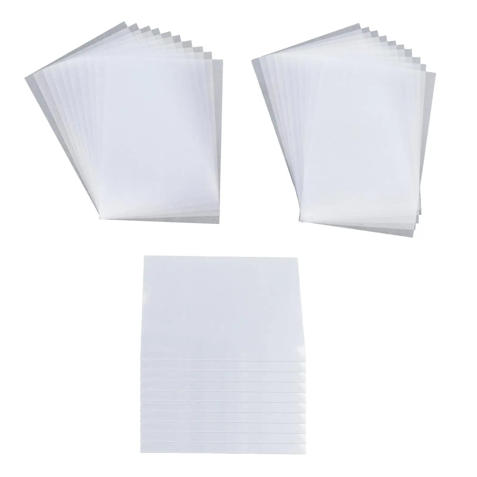 10 hojas de papel termorretráctil en blanco, 6 pulgadas x 8 pulgadas, suministros hechos a mano para llavero, manualidades, fabricación de adornos