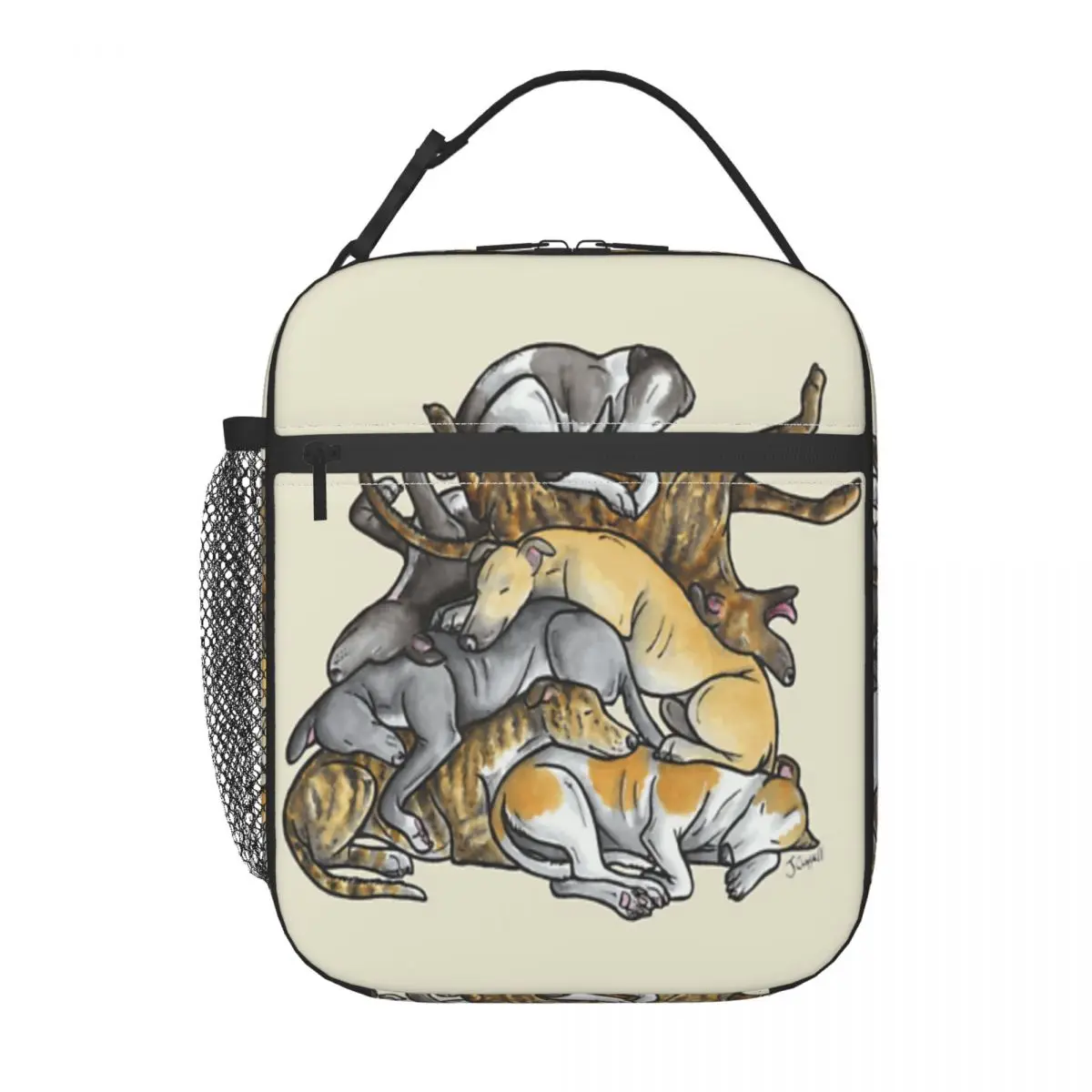 

Спальная куча борзовых собак One Lunchbag