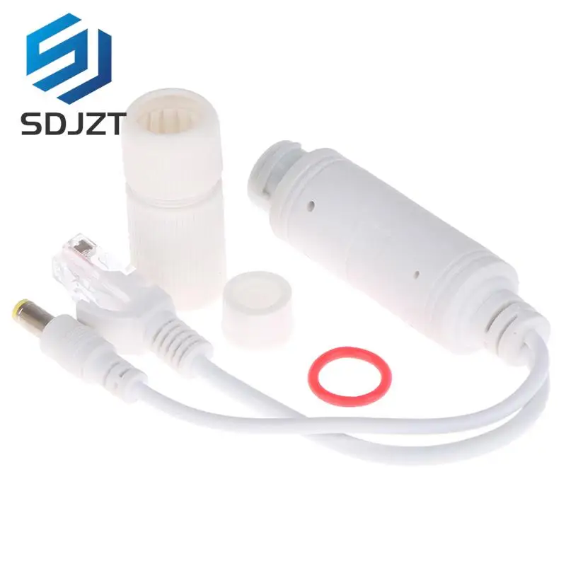 48V zu 12V POE Splitter Wasserdichte Adapter Kabel Netzteil Modul POE Splitter Injektor Für IP Kamera
