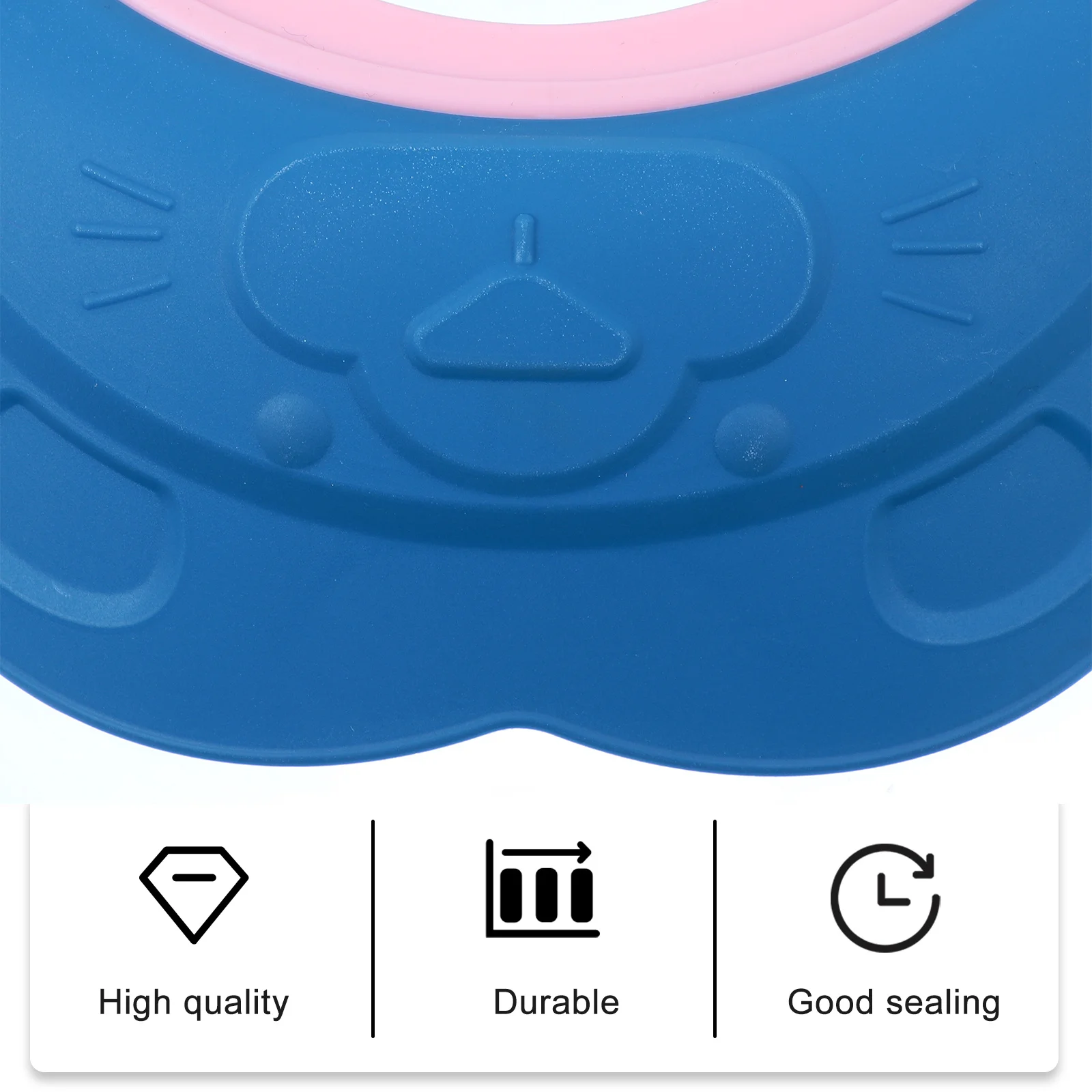 

Kids Shampoo Hat Adjustable Size Cartoon Baby Shower Ear Protection Bathing Cap Baby Bathing Protector Kid Shower Cap