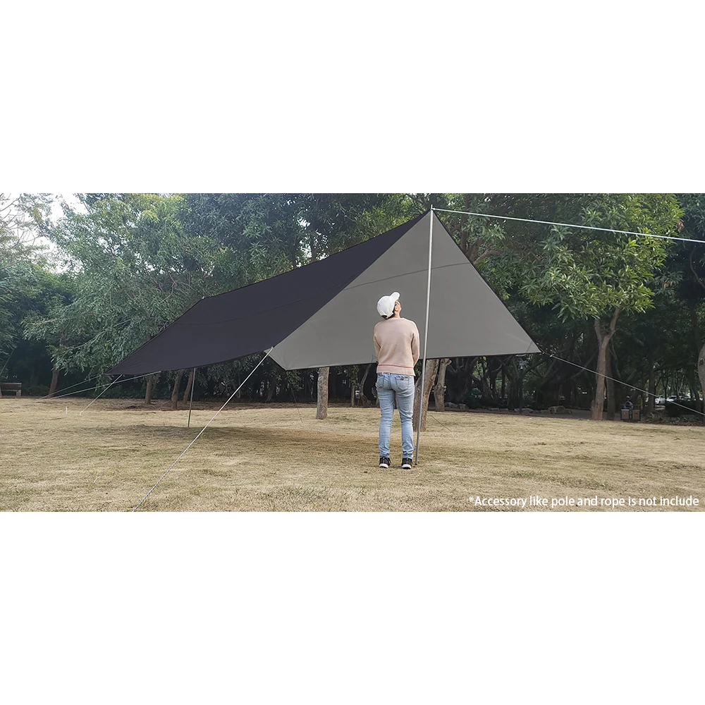4x6 Large Tarps Heavy Duty Waterproof Tarp Large 4x5 Awning Sunshade Tent Outdoor Camping Oversized 4x6 Tarp Tent 210D Oxford