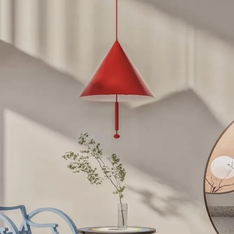 Iron Umbrella Chandelier Creative Minimalist Ceiling Lamp Restauran Exhibition Hall Study Pendant Light Home Decor Items Lights
